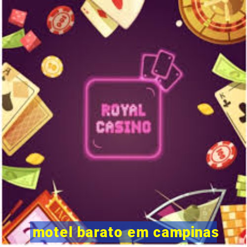 motel barato em campinas